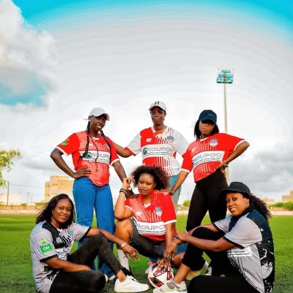 L'équipe féminine de Jamono Fatick réunie