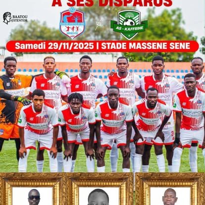 Hommage à ses disparus — Jamono Fatick vs AS Kaffrine, Stade Massène Sène