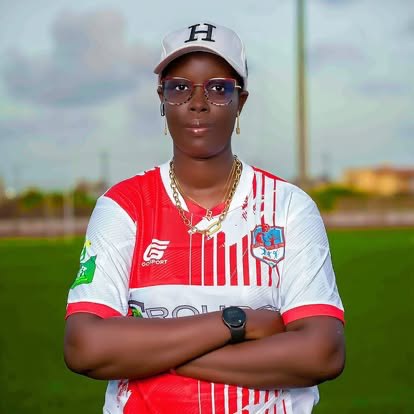 Portrait d'une joueuse de la section féminine