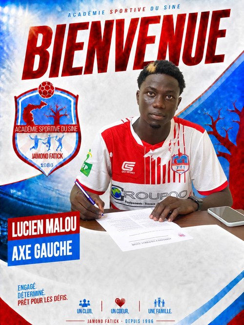 Lucien Malou, axe gauche