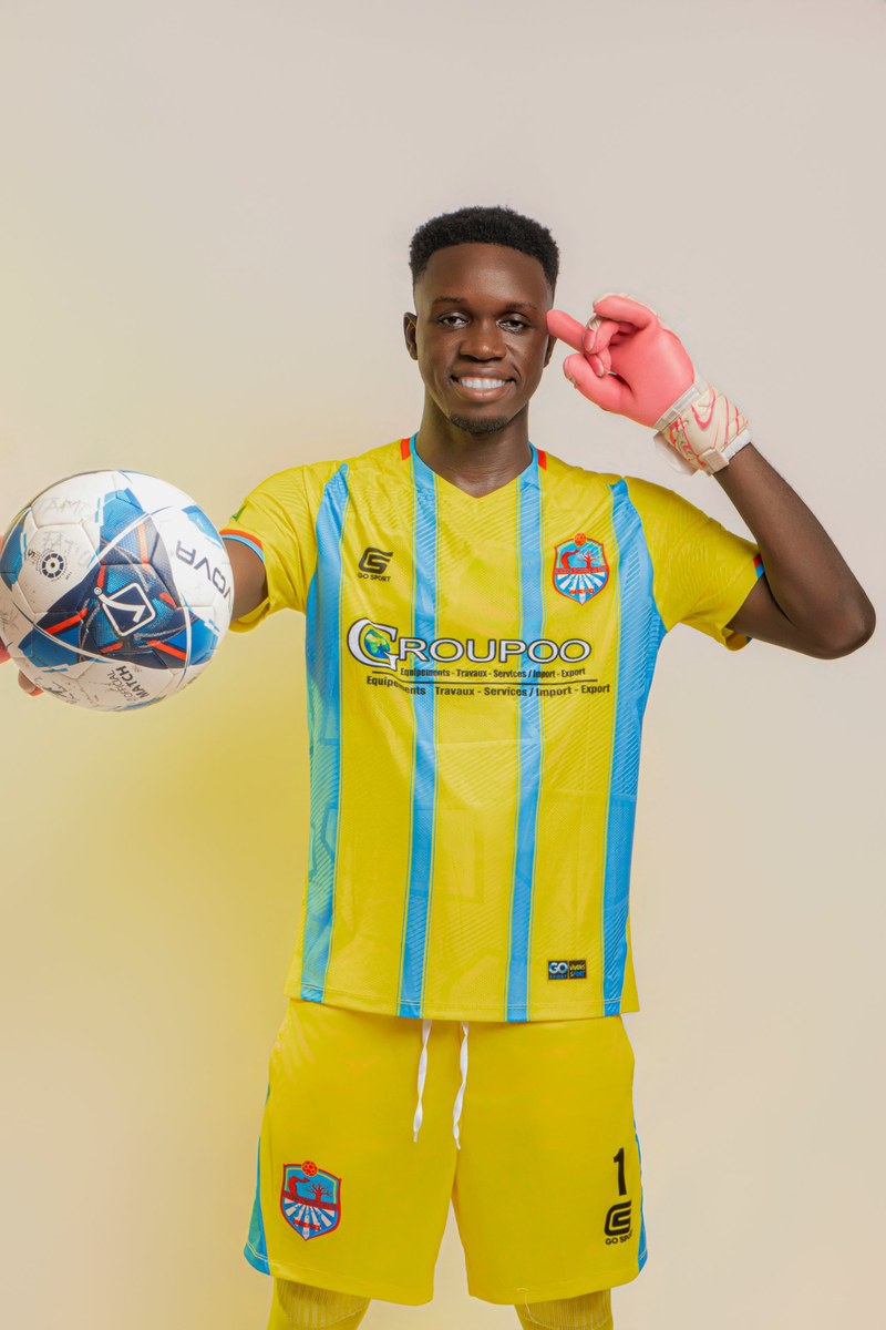 Madyba Kamasso, gardien de but, nouvelle recrue de Jamono Fatick