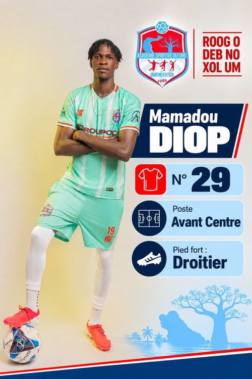 Mamadou Diop, avant-centre