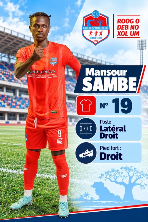 Mansour Sambe, latéral droit