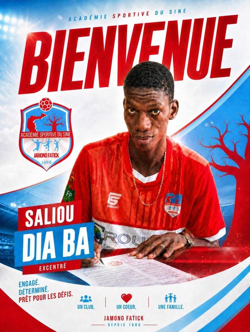 Saliou Dia Ba, excentré
